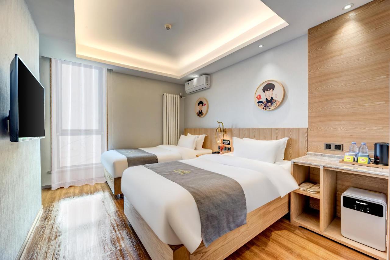 Happy Dragon City Culture Hotel -In The City Center With Ticket Service&Food Recommendation,Near Tian'Anmen Forbidden City,Wangfujing Walking Street,Easy To Get Any Tour Sights In Pekín Exterior foto